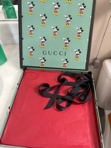 Caixa Gucci coleção Mickey 25x25cm
