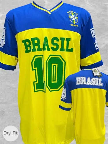 Camisa do Brasil estilo futebol Americano