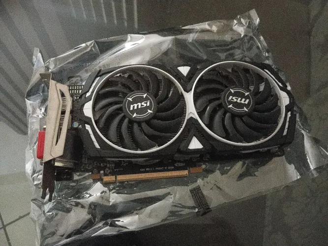 Placa de vídeo radeon RX 570 4GB da MSI