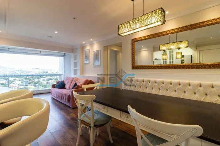 Apartamento com 2 dormitórios para alugar, 70 m² por R$ 9.350/mês - Edifício Novare - Baru