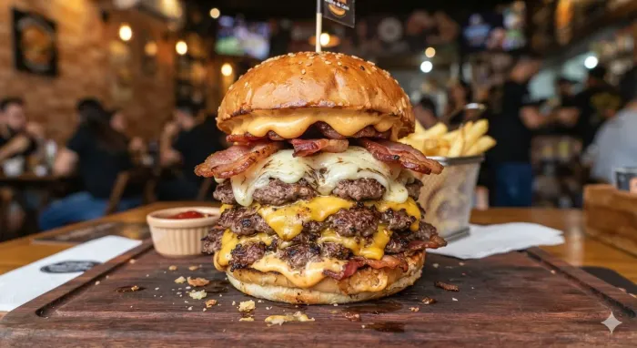 Triplo smash burgeuer