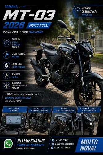 Mt 03 muito nova