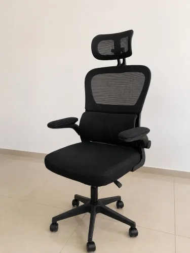 Cadeira de Escritório Ergonômica Premium c/ apoio lombar - NOVA!