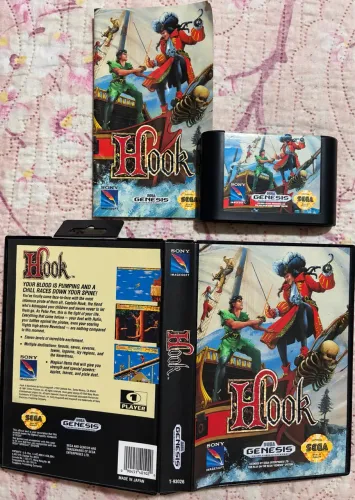Hook - Sega Genesis | CIB Original | Completo