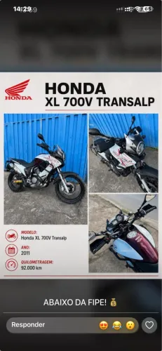 Vendo Transalp 700