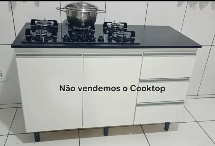 BALCÃO DE COOKTOP NOVO ENTREGAMOS