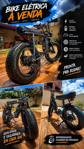 ? BIKE ELÉTRICA STREETGO S12 À VENDA ?