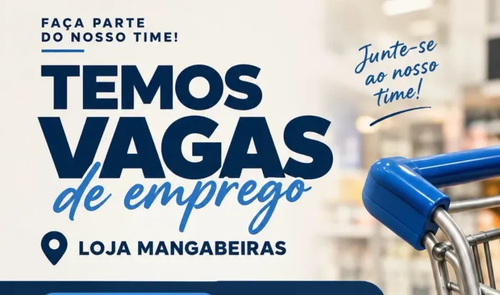 Vaga de emprego operador de loja