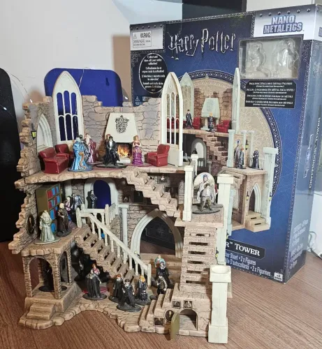 Harry Potter castelo bonecos figuras minimetal