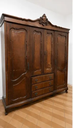 Armário vintage com gavetas