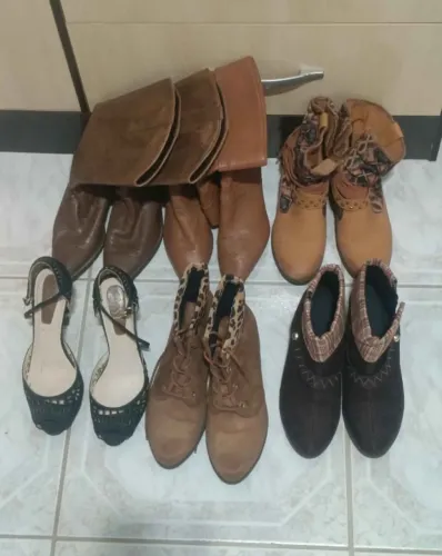 Todos sapatos tamanho 38/39