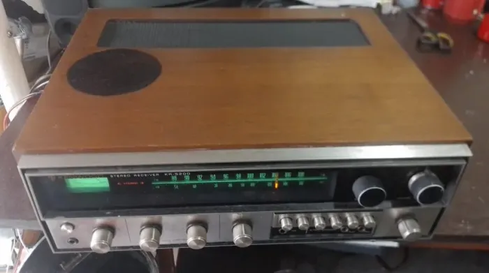 Receiver Kenwood KR-5200  Vintage  + Caixas Som Aiwa