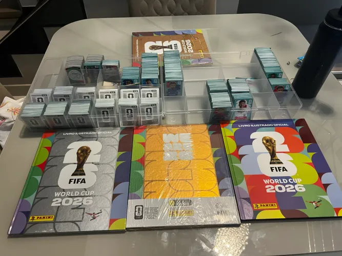 Figurinhas da copa do mundo a 1.00 real