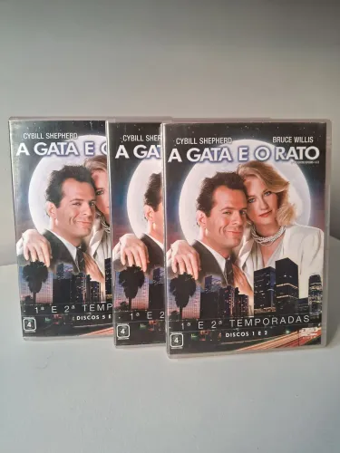 DVD A GATA E O RATO - 1ª e 2ª TEMPORA - ORIGINALDA