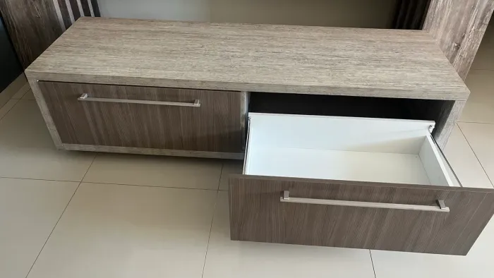 rack com gavetas estilo moderno (podem ser usados juntos ou separados)