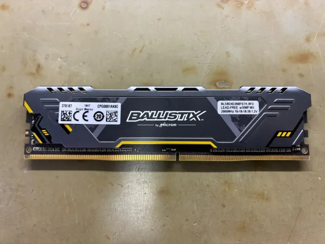 Kit Memória RAM DDR4 16GB 2666mhz Ballistix/Crucial