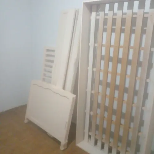 Cama rosa conservada