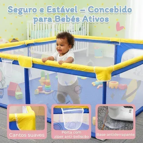Cercadinho de bebê infantil grande