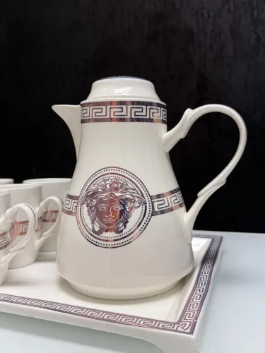 JOGO CHÁ PORCELANA VERSACE