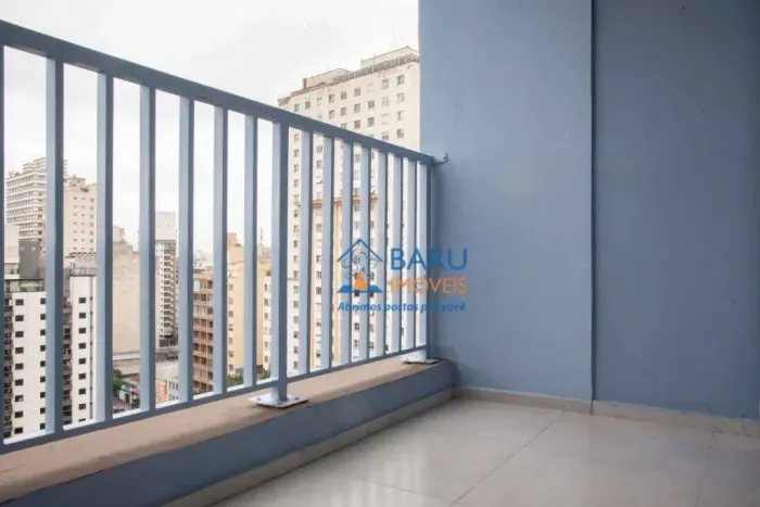 Apartamento com 1 dormitório para alugar, 47 m² por R$ 4.651,00/mês - Vila Buarque - São P