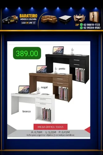 Mesa escrivaninha