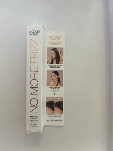 Jacques Janine Hair Gel No More Frizz Modelador Fios Disciplinados 10ml