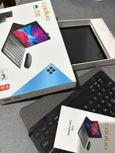 USADO - Tablet Com Teclado C10 8gb Ram 256gb 10 Polegadas Capa Com Entrada Para Chip 
