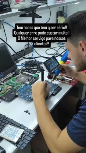 Conserto de Videogame, TV, Som e Notebook