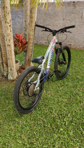 Bike viking de grau com peças ótimas em bom Estado