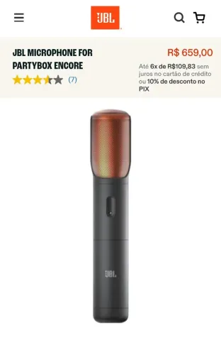 Microfone JBL