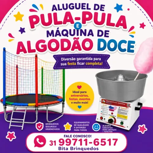 Locação de Brinquedos para Festas e Eventos | Aluguel de Pula Pula e AIR GAME