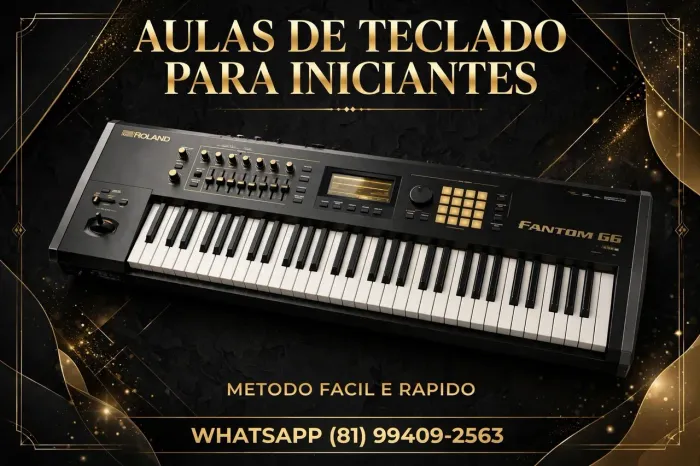 Aulas de Teclado Para Iniciantes