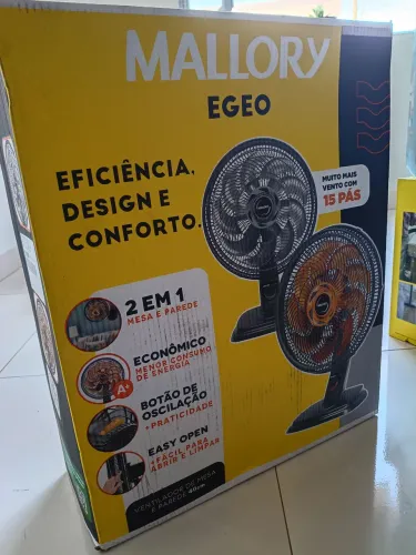 Ventilador Mallory Egeo 15 Pás