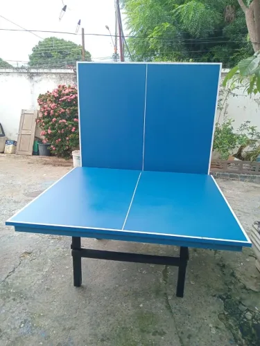 Mesa de Ping Pong Oficial Dobrável c/ Rodinhas - MDF