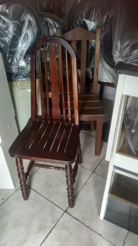 Cadeiras colonial madeiras