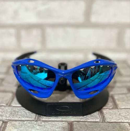 Óculos Oakley Racing Azul ice blue