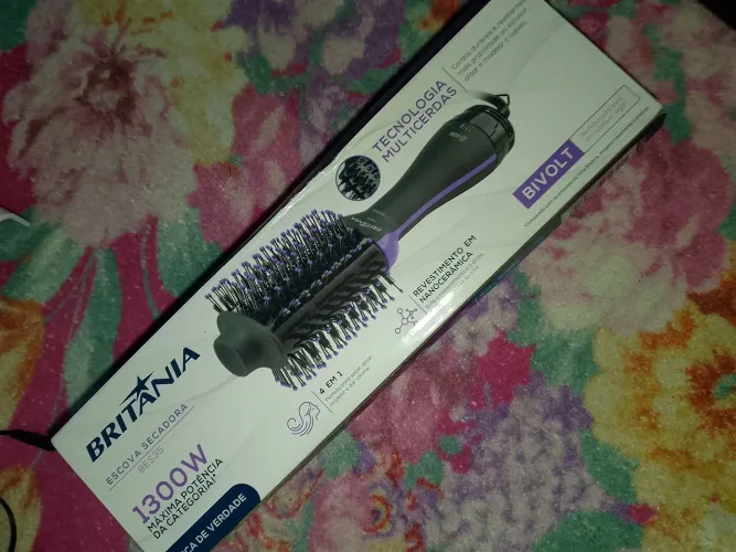 Escova secadora Britânia 1300W
