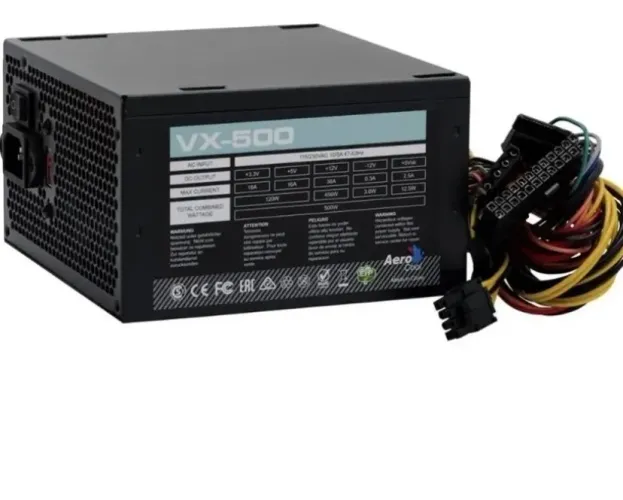 Fonte De Alimentação Aero Cool 500w (sem Cabo)