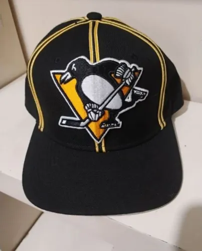 Boné Mitchell e ness antigo Pittsburgh Penguins