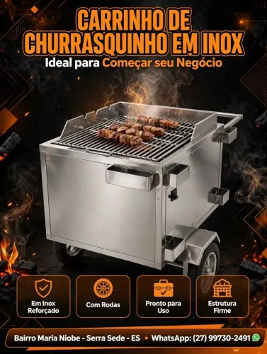 Carrinho de churrasquinho