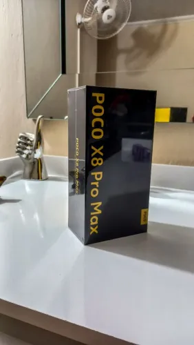 POCO X8 Pro Max 512GB - Potência, velocidade e muito espaço!