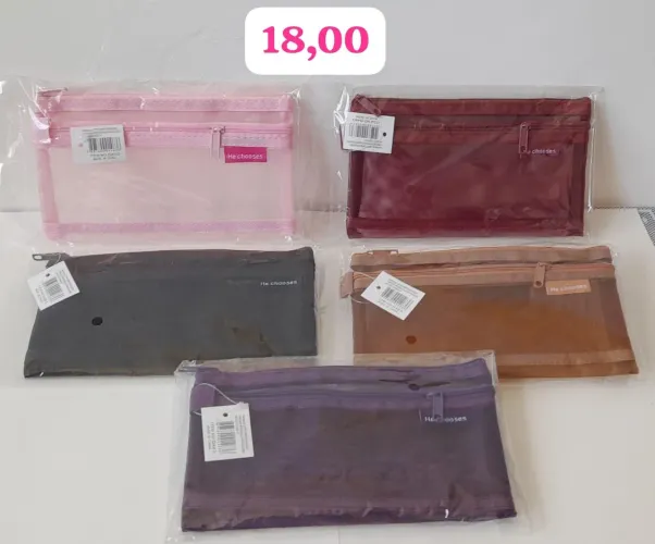 VENDO BOLSA DE MÃO COM 2 ZÍPERS