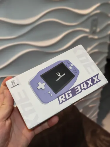 Anbernic RG34XX 32gb Indigo Novo/Lacrado