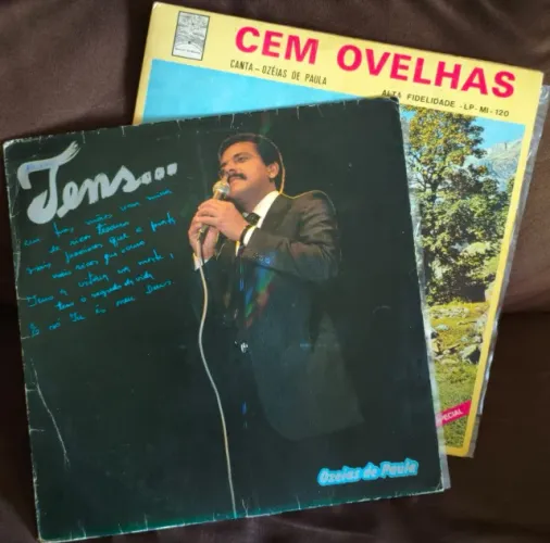 Lote 2 Lp's Discos Vinil Gospel Evangélico - Ozéias De Paula