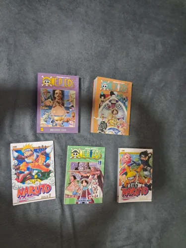 Mangás de anime Naruto, One piece !