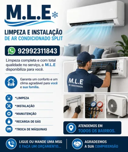 Limpeza de ar condicionado split _$