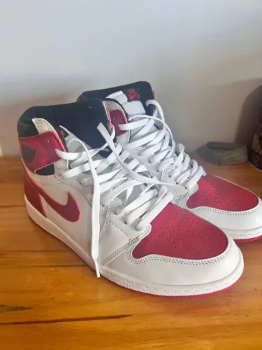 Tênis Nike Air Jordan 1 High Heritage Tamanho 44 Original Branco 44 Br