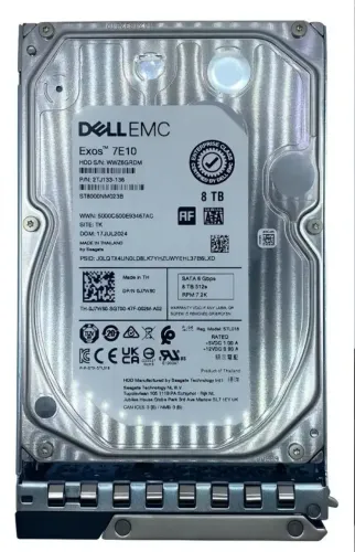 HD DELL 8TB SATA 6GBPS 7200RPM <br>VALOR