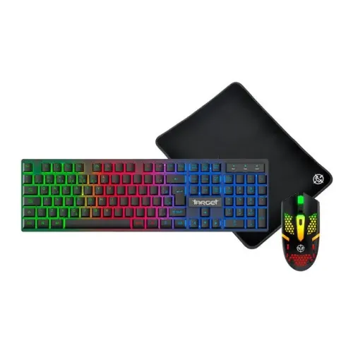 Combo Gamer TGT Fal Rainbow Teclado ABNT2 + Mouse | Novo | Loja Física R$ 80