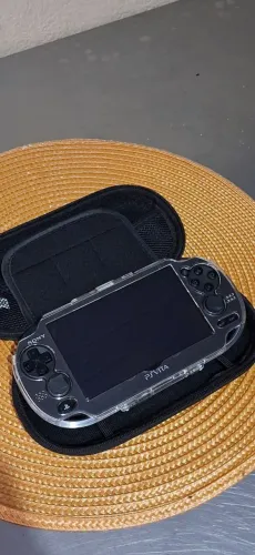 PsVita Oled Desbloqueado com 128gb + 16Gb